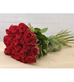 Bouquet of 25 red roses